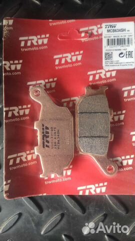 Тормозные колодки TRW mcb634sh купить в Москве TRW/Lucas TRW MCB634SH ...