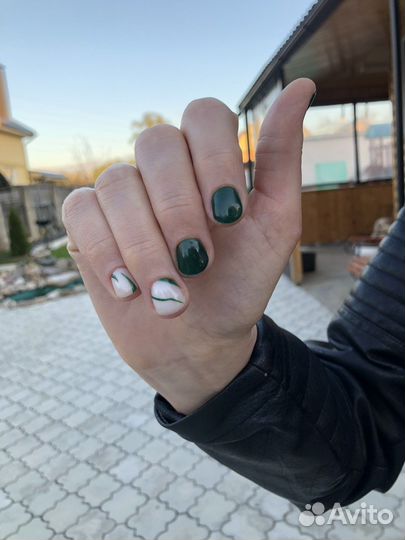 Маникюр гель лак