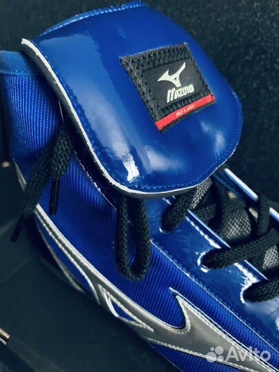 Боксерки Mizuno 27 черно-синие