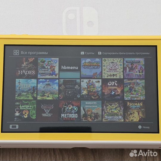 Nintendo Switch Lite 256 gb прошитая