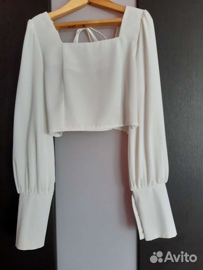 Блузка белая для девочек