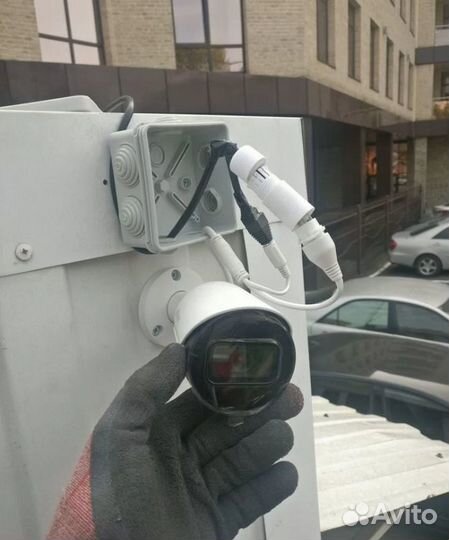 Монтаж видеонаблюдения