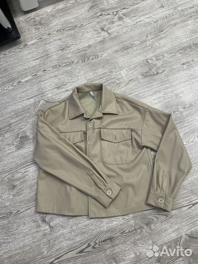 Кожаный пиджак