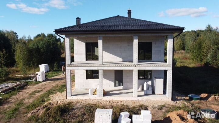 Строительство домов из газобетона под ключ