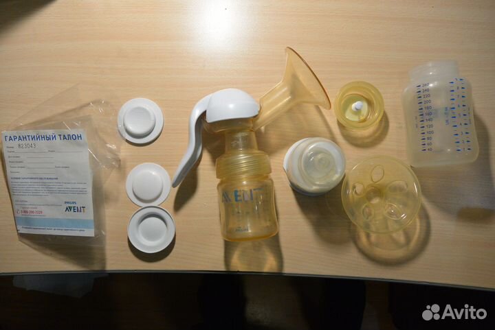 Молокоотсос avent ручной