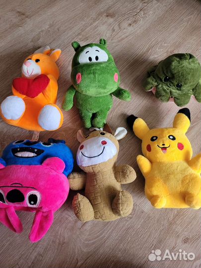 Новые мягкие игрушки