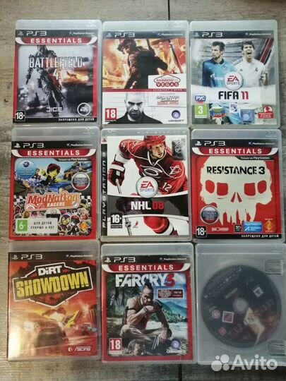 Диски для sony playstation 3
