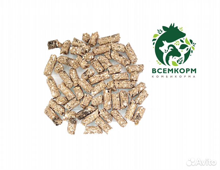 Убойный корм для телят до 4х мес 25 кг