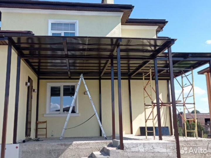 Навесы на заказ под ключ