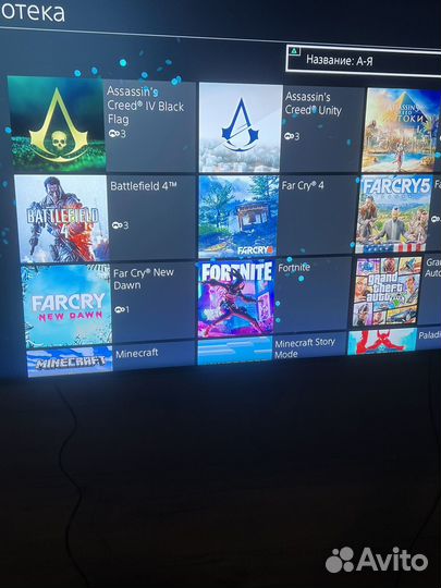 Sony playstation 4 slim 1tb+13игр+2джоя