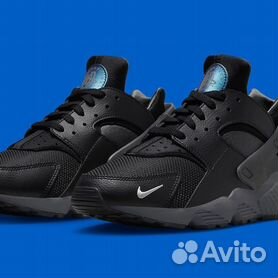 Nike air huarache black 2024 gold