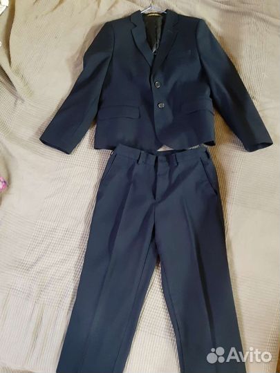 Костюм школьный Италия и рубашка Richard 140 рост