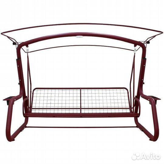 Садовые качели эдем люкс, бордо