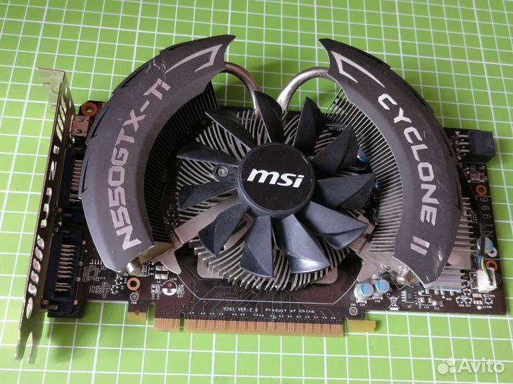 Видеокарта GeForce GTX 550 Ti