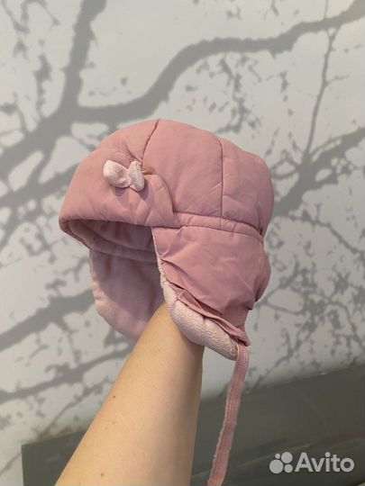 Шапка зимняя для девочки 48 50