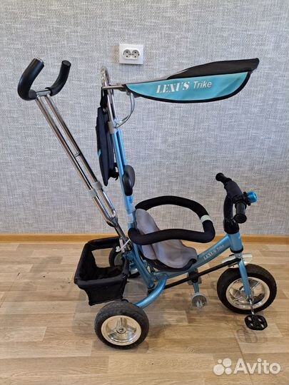 Детский велосипед с ручкой бу