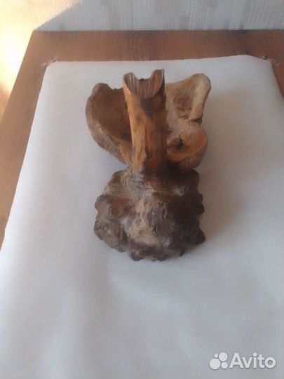 Подсвечник с пепельницей из капа