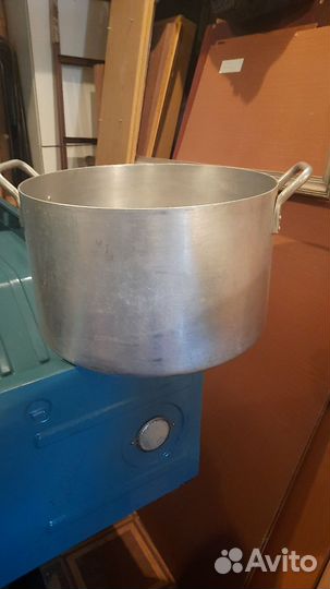 Алюминиевая кастрюля СССР на 40 литров