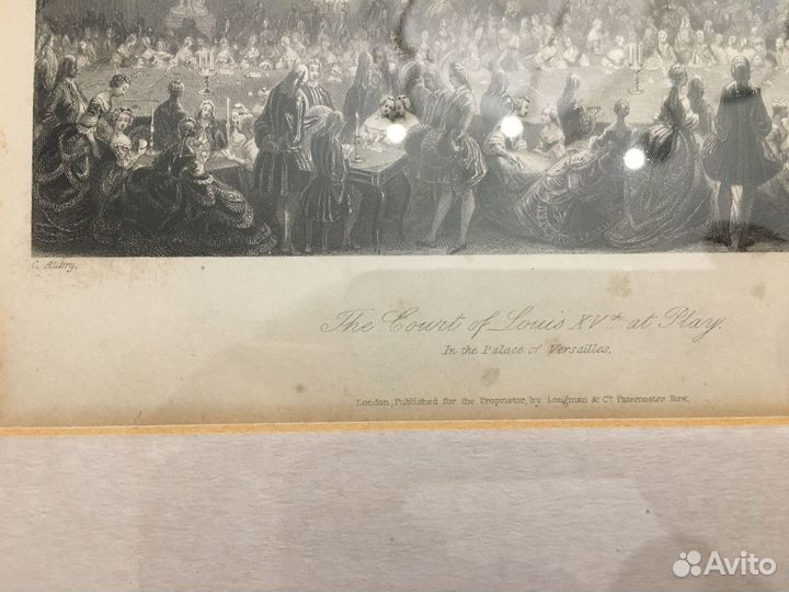 Старинная гравюра