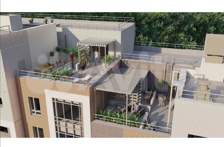 1-к. квартира, 66 м², 2/11 эт.