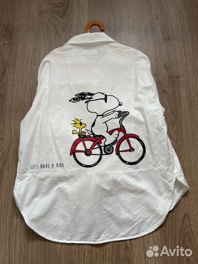 Блузка рубашка zara