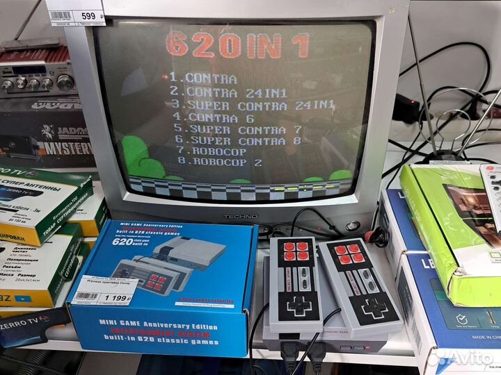 Игровая приставка dendy новая Тмн10