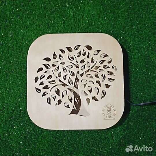 Детский ночник светильник Дерево