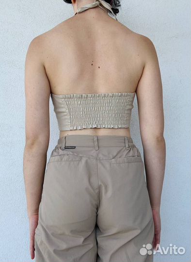 Льняной женский топ