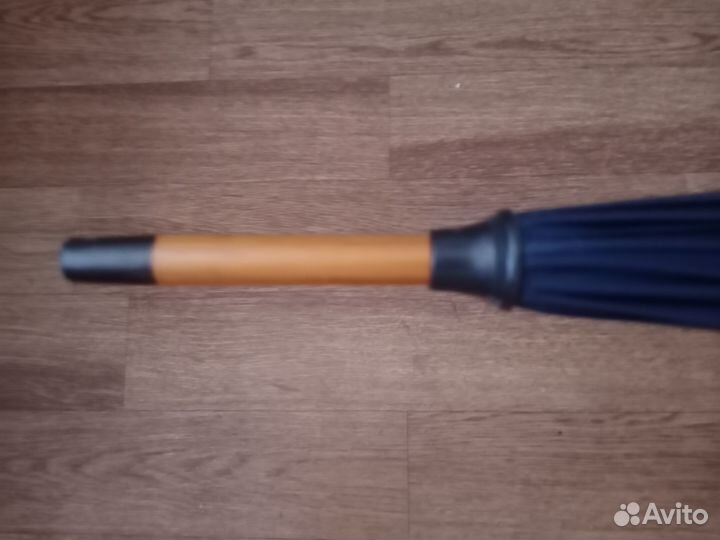 Зонт - трость новый с деревянной ручкой