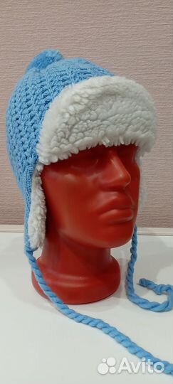 Зимние шапки на 1-3 года