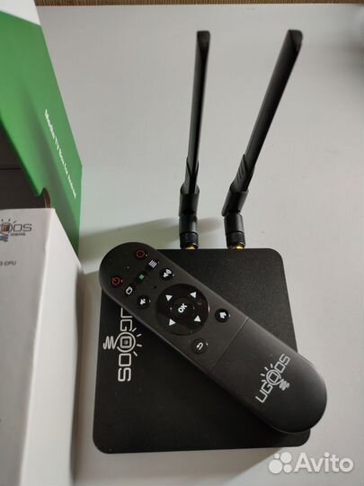 Тв смарт бокс ugoos AM6 Plus Amlogic S922X-J 4/32