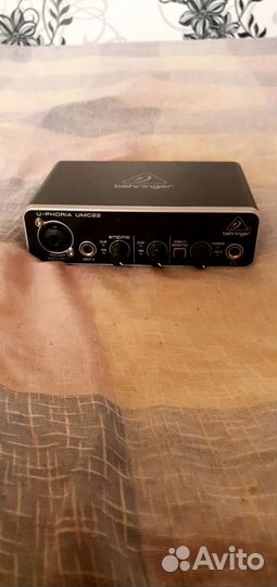 Внешняя звуковая карта behringer