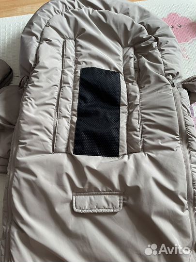 Зимний конверт в коляску mansita