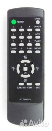 LG 6710V00017H, 6710V00017G пульт для телевизора