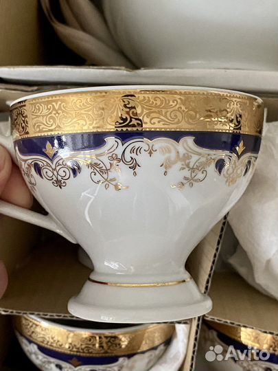 Чайный сервиз 6 персон богемия