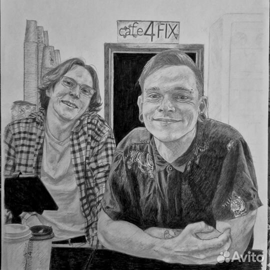 Портреты по фотографии