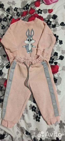 Спортивный костюм для девочки 74 80