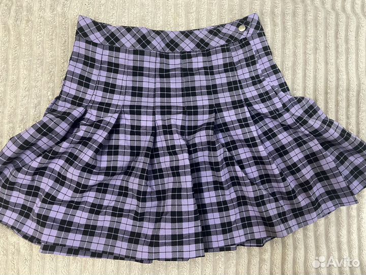 Юбка клетчатая y2k