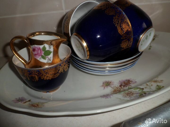 Кофейный сервиз ГДР, лфз, Ступка, соковыжималка