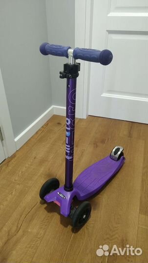 Самокат детский трехколесный maxi micro