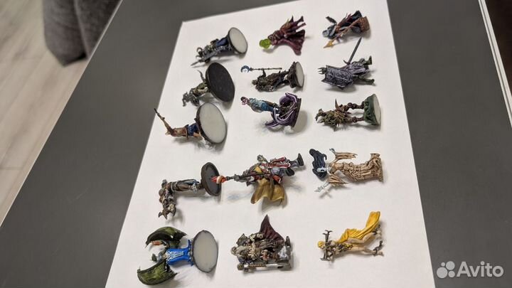 Покрашенные миниатюры DnD 