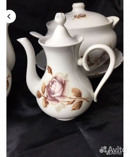 Сервиз розы добрушский фарфоровый завод 1980-е