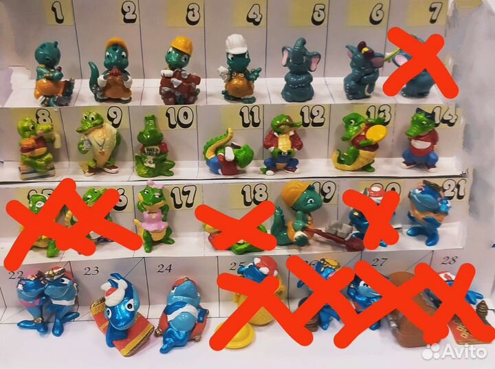 Киндеры.Акулы.Бегемоты.Пингвины.Динозавры.Лягушки