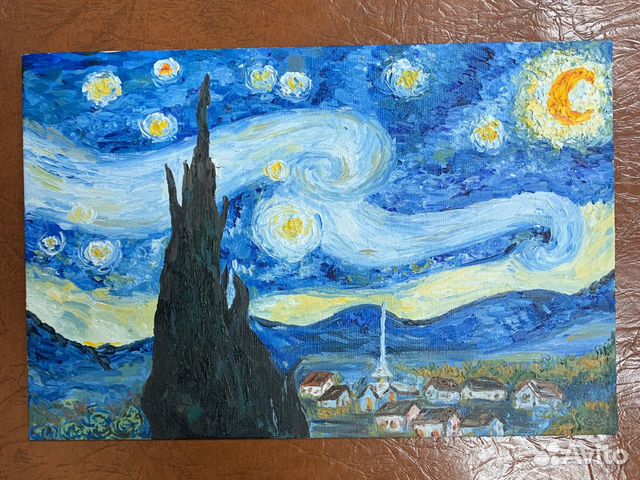 Картина маслом на холсте