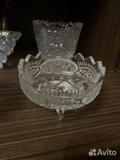Ваза хрустальная СССР