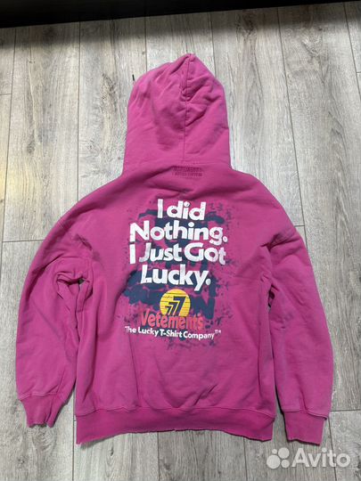 Vetements толстовка