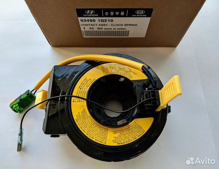 Шлейф руля Hyundai, KIA. Новый