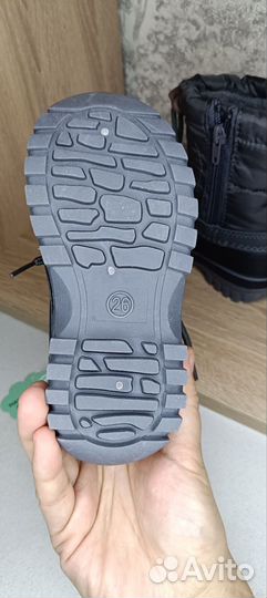Зимние сапожки для мальчика 14 см