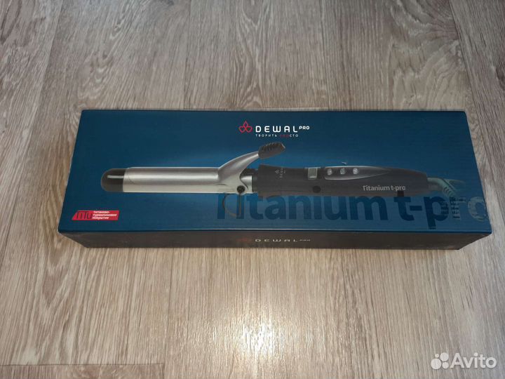 Плойка TitaniumT с терморегулятором dewal 03-38T