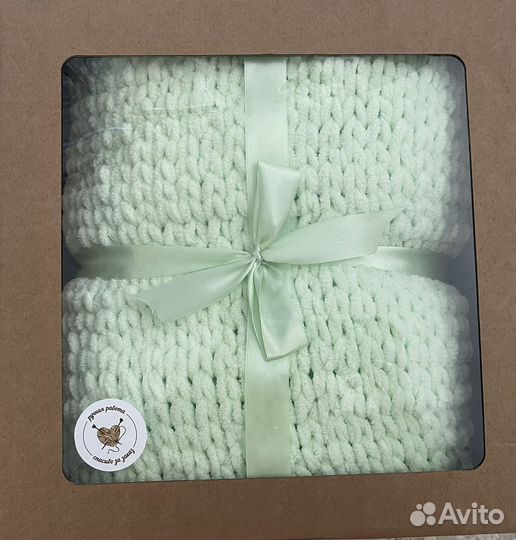 Плед ручной работы